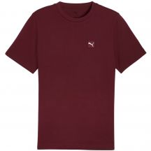 Puma Ess Elevated Tee Burgunder Herren T-Shirt 684726 96