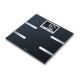 3. Beurer BF 720 Quadratische schwarze elektronische Personenwaage