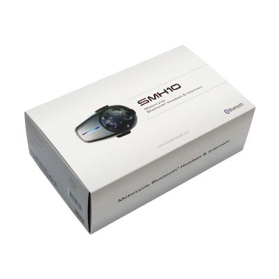 7. Sena SMH10-11 Bluetooth 3.0 900m Motorrad-Intercom mit Kopfbügelmikrofon für 1 Helm