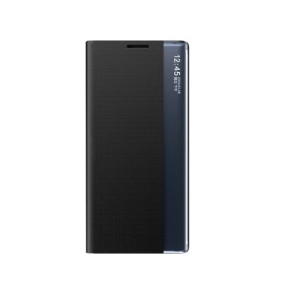 7. Neue Sleep Case Hülle für Samsung Galaxy S23+ Hülle mit Klappständer schwarz