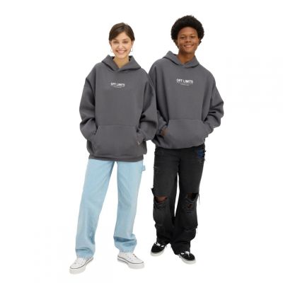 2. Yourturn Unisex Kapuzenpullover Grau PO1950124C