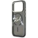 6. Karl Lagerfeld IML Choupettes Karl Script Logo MagSafe Hülle für iPhone 17 Pro Max - Schwarz