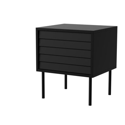 4. Nachttisch 2-teilig CORTINA 45x40x51 schwarz