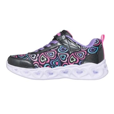 2. Skechers S-Lights Heart Lights-Boogie Love 303257L-BKMT Schwarz/Mehrfarbig