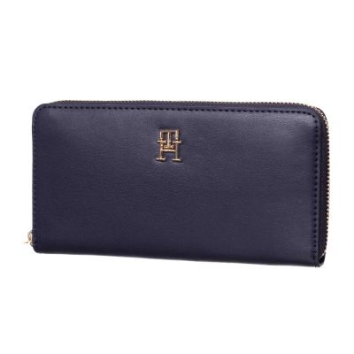 3. Tommy Hilfiger Iconic GP Wallet Keyfob Damen-Geldbörse mit Schlüsselanhänger - AW0AW14004-DW6