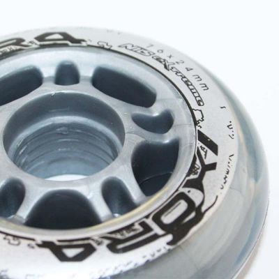 2. PU 76x24 82A TRANSPARENTE ROLLEN (4 Stk.) NILS EXTREME