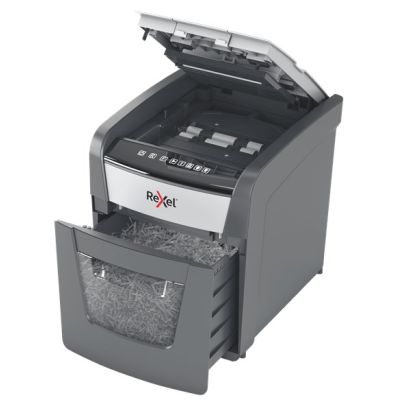 4. Rexel Optimum AutoFeed+ 50X Aktenvernichter (P-4), 50 Blatt, 20-Liter-Auffangbehälter