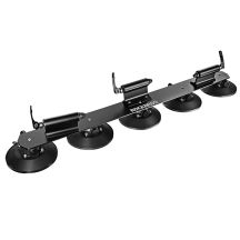 Rockbros XP1003 Dachträger mit Saugnapf für 3 Fahrräder – Schwarz