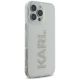 4. Karl Lagerfeld IML Strass Logo iPhone 16 Pro Hülle - Transparent