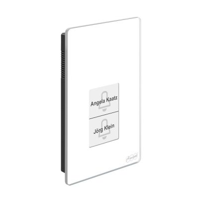 3. Auerswald TFS-Dialog 400 Zutrittskontrollterminal mit Fingerabdruckleser – Weiß