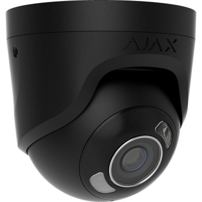 Ajax HL Kamera - Dome (Metall) TurretCam (8 MP/4 mm) (8EU) - schwarz