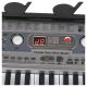 8. SUPRIMO 824 USB - Keyboard mit Mikrofon zum Erlernen des Spielens, entwickelt für Kinder
