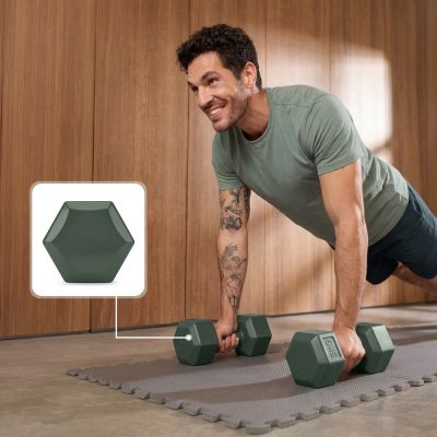 7. Hantelset für das Training, 2 x 5 kg Spokey MONSTER