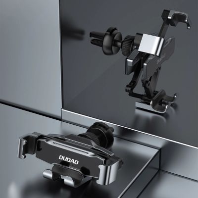 8. Dudao Gravity Auto-Smartphone-Halter Schwarz (F11Pro)