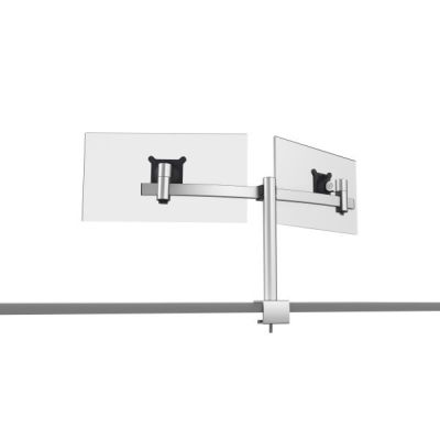 4. Robuster Monitorhalter/Ständer 508523, 68,6 cm (27 Zoll), Schreibtisch, Silber
