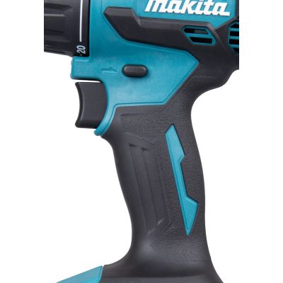 8. Makita DDF490Z Akku-Bohrmaschine, 1900 U/min, Zentralverriegelung, 1,7 kg, Blau, Schwarz