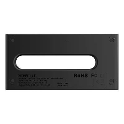 3. XTAR LADEGERÄT FÜR AKKUS R03 / AAA UND R6 / AA LI-ION 1,5 V / NIMH L8