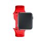 3. 3mk Silikon- Watch für Apple Watch 42/44/45/49 mm – Rot