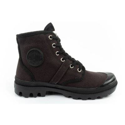 13. Damen Sportschuhe, Stiefeletten, Palladium Pallabrousse, schwarz