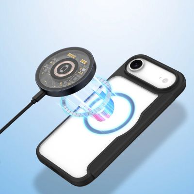 5. Dux Ducis Skin X Pro iPhone 17 Air Hülle mit Wallet, MagSafe kompatibel - Schwarz