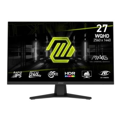 MSI MAG 274QFDE X24 Computermonitor 68,6 cm (27") 2560 x 1440 px Wide Quad HD LCD Schwarz