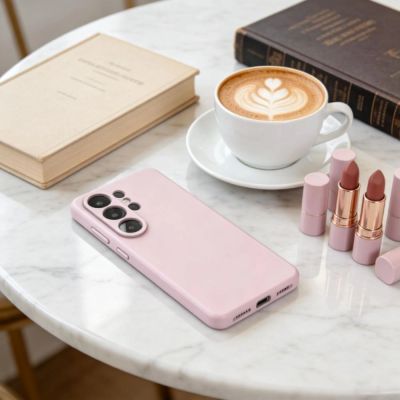 5. Tech-Protect Silikon-MagSafe-Hülle für Samsung Galaxy S26 Ultra – Pink
