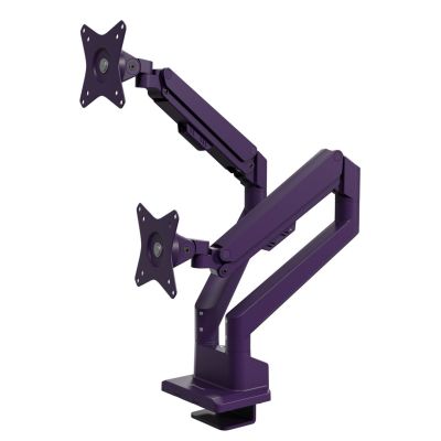 2. Arozzi AZ-ALZARE-NEO-DUO-PP Monitorhalter/Ständer 81,3 cm (32 Zoll) Schreibtisch Lila