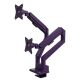 2. Arozzi AZ-ALZARE-NEO-DUO-PP Monitorhalter/Ständer 81,3 cm (32 Zoll) Schreibtisch Lila