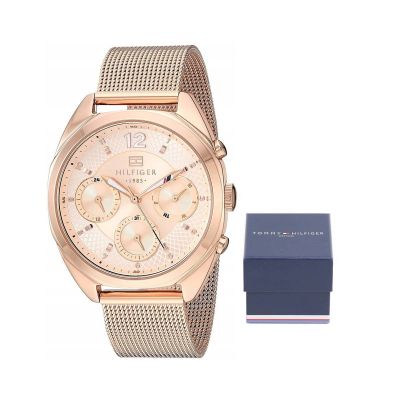 Tommy Hilfiger Modische, wasserdichte Damenuhr - 1781896