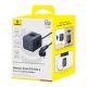 8. Baseus EnerFill FA11 67W Steckdosenleiste, USB-A + USB-C Würfel + 3 x EU-Steckdose 1,5m - Schwarz