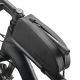 4. Rockbros AS-019-1 Wasserdichte Fahrrad Rahmentasche 1.6L - Schwarz