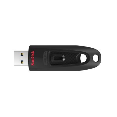 6. SanDisk Cruzer Ultra SDCZ48-064G-U46 USB-Stick (64 GB; USB 3.0; Schwarz)