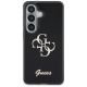 3. Guess IML Big Metal 4G Script Hülle für Samsung Galaxy S26 - Schwarz