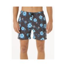RIP CURL Surf Revival Floral Volley Boardshorts schwarz