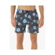 RIP CURL Surf Revival Floral Volley Boardshorts schwarz