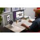 7. Twelve South DeskPad Schreibtischunterlage aus veganem Leder (Taubengrau)