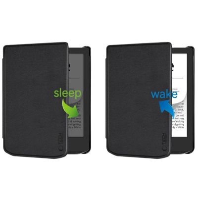 4. TechProtect SmartCase für PocketBook Verse / Pro / Lite – Schwarz