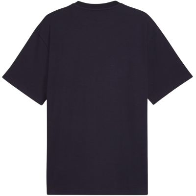 3. Puma ESS Elevated Relaxed Tee Marineblaues Herren-T-Shirt 692018 16