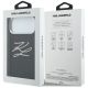 8. Karl Lagerfeld IML Glitter KL Diamond Logo Hülle für iPhone 17 Pro Max - Schwarz