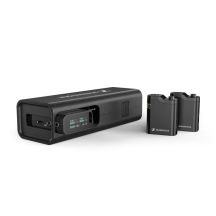 Sennheiser PROFILE DRAHTLOSES 2-KANAL-SET – 2-Kanal-2,4-GHz-Empfänger, 2 Ansteckmikrofone, Zubehör, Ladeetui, Tasche