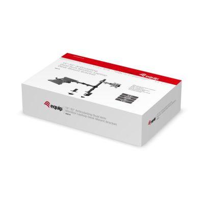 3. Equip 650119 Monitorhalterung/Ständer 81,3 cm (32") Schreibtisch Schwarz