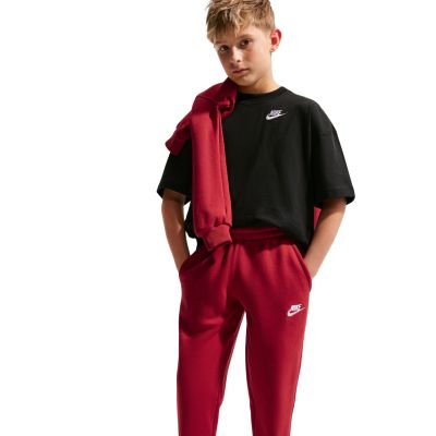 5. Nike Sportswear Club Fleece Kinderhose Rot FD3008 608