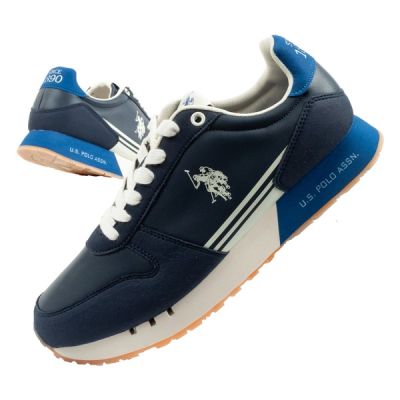 US Polo Assn Sportschuhe, Sneaker für Herren, modisch, bequem, blau