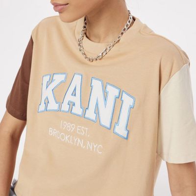 5. Karl Kani Serif Crop Block Tee W 6130858