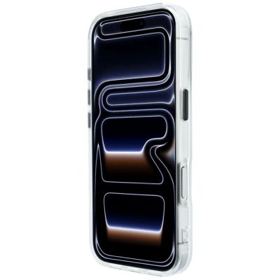 5. BMW M IML MagSafe Hülle mit mattiertem Metalllogo und Zierleisten für iPhone 18 Pro / 17 Pro – Transparent