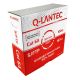 Q-LANTEC S/FTP Cat.6A Netzwerkkabel, verdrilltes Paar, LSOH, DCA 4x2x23 AWG, 10 Gbit/s, grau, 100 m (KIS6ALSOH100DQ)