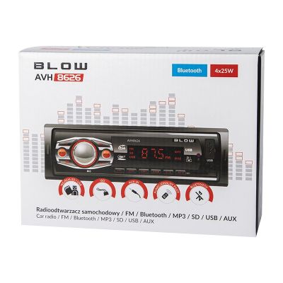 3. Radio BLOW AVH-8626 MP3/USB/Micro-SD/Bluetooth