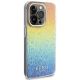 4. Guess IML Faceted Mirror Disco Iridescent Hülle für iPhone 14 Pro – mehrfarbig