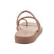 5. CROCS MIAMI Zehenschlaufensandale in Milchschokolade 209862-2JJ