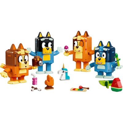 3. LEGO Bluey 11217 – Blues Familie aus Bausteinen